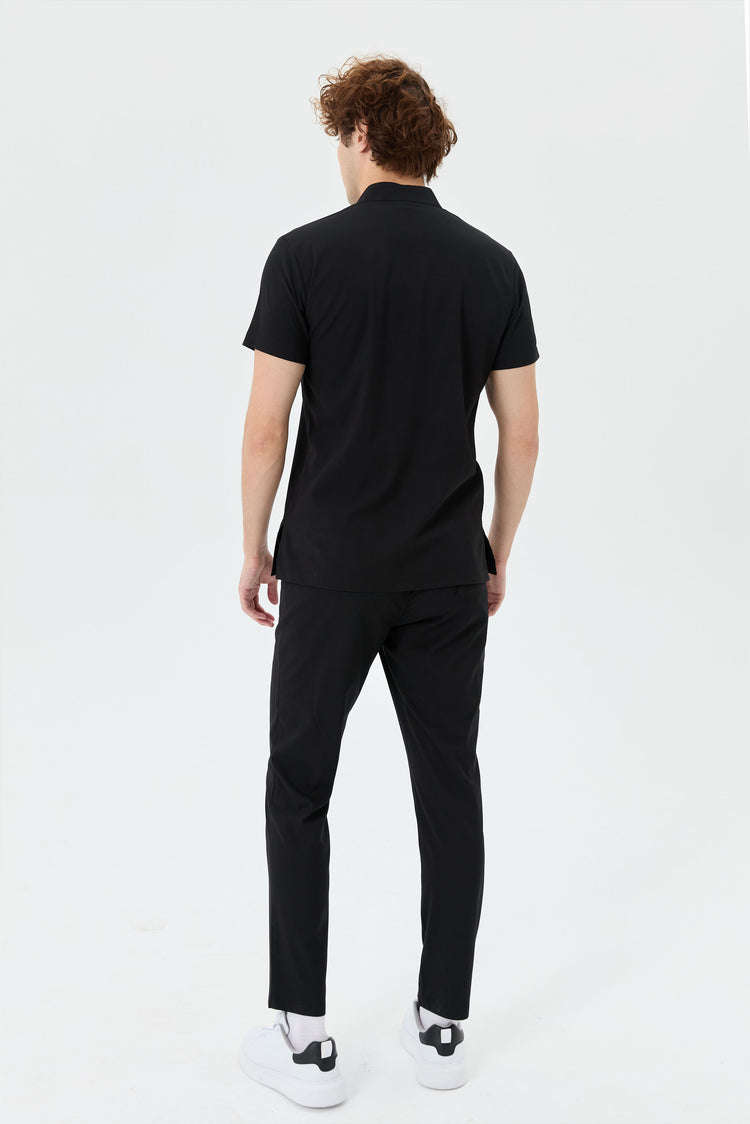 Secundus Fit erkek scrubs - arka görünüm ve kalite