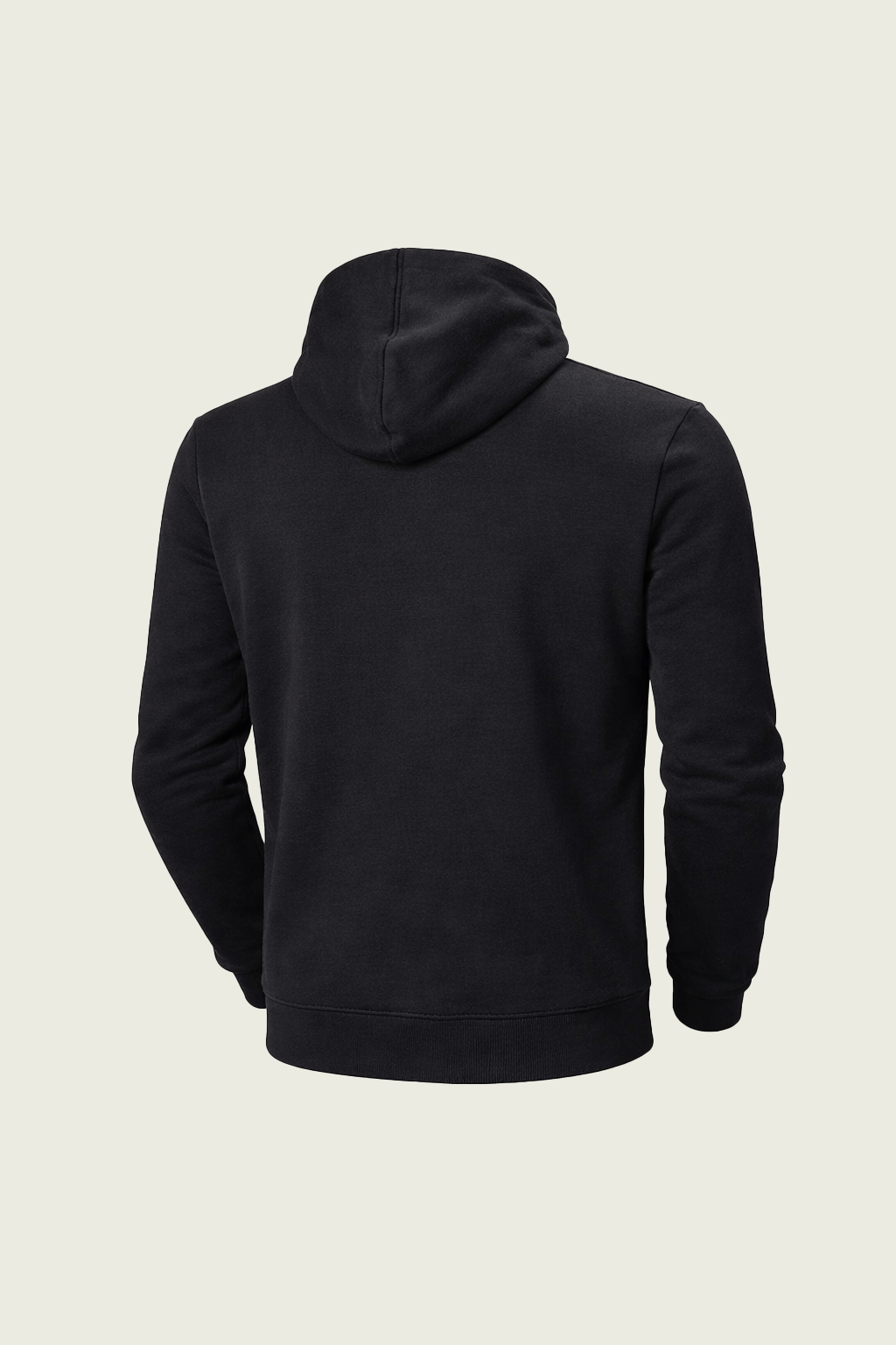 Black Long-Sleeved Work Cardigan - Hooded | Mole Uniform