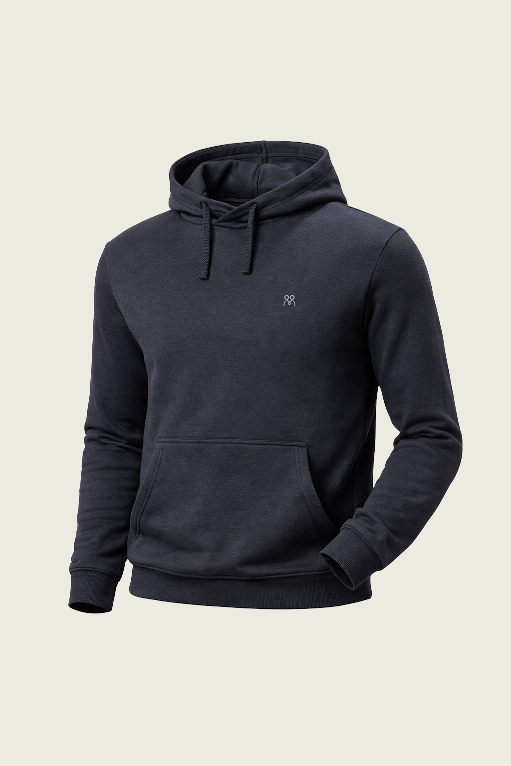 Toptan gri kapüşonlu uzun kollu iş sweatshirt - Logolu kurumsal personel kıyafeti imalatı.
