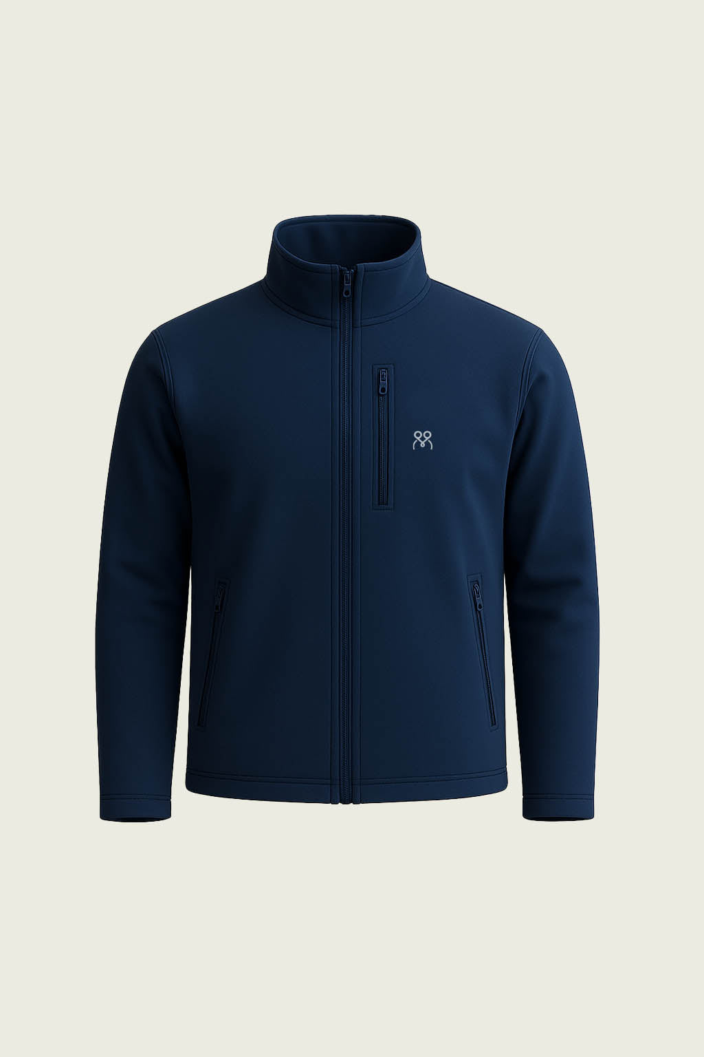 Toptan lacivert softshell mont - Su ve ruzgar gecirmez profesyonel dis giyim is kiyafeti imalati.