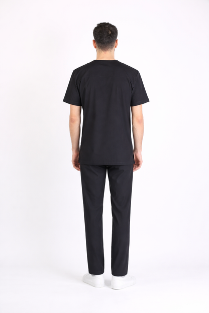 Secundus Black V-Neck Men&