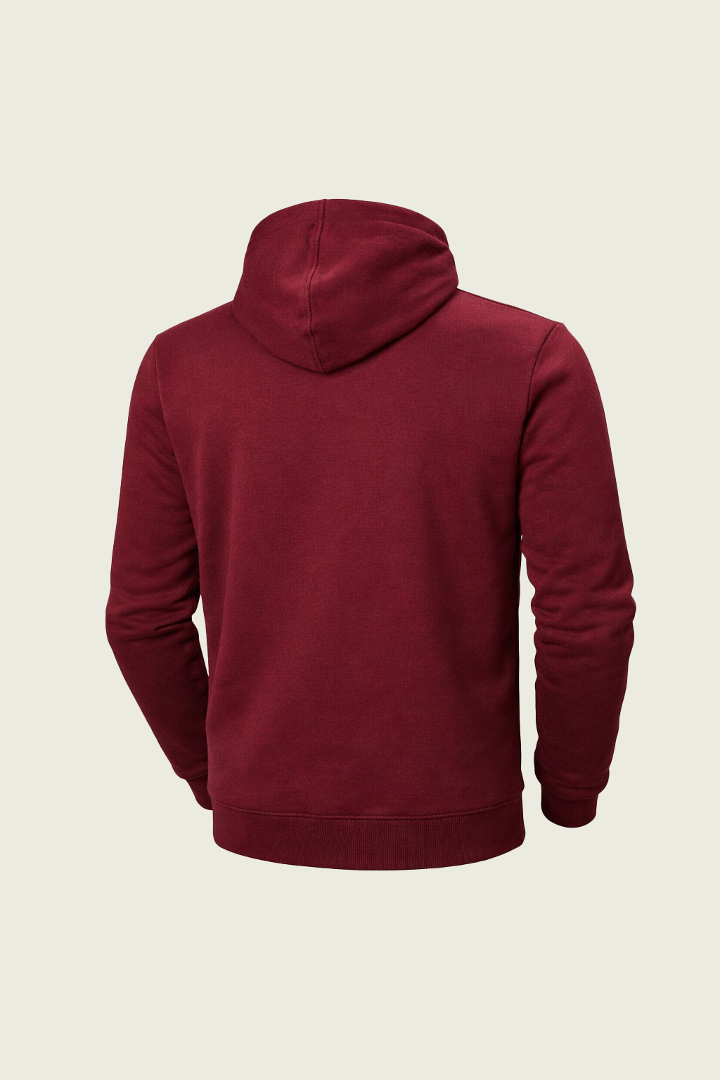 Burgundy Long-Sleeved Work Cardigan - Hooded | Mole Uniform