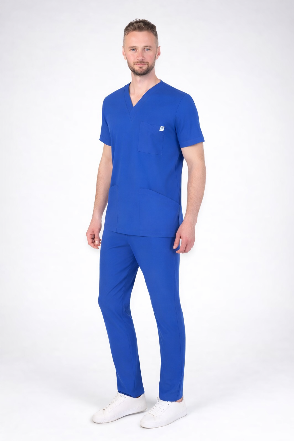 Secundus Sax Blue V-Neck Men&