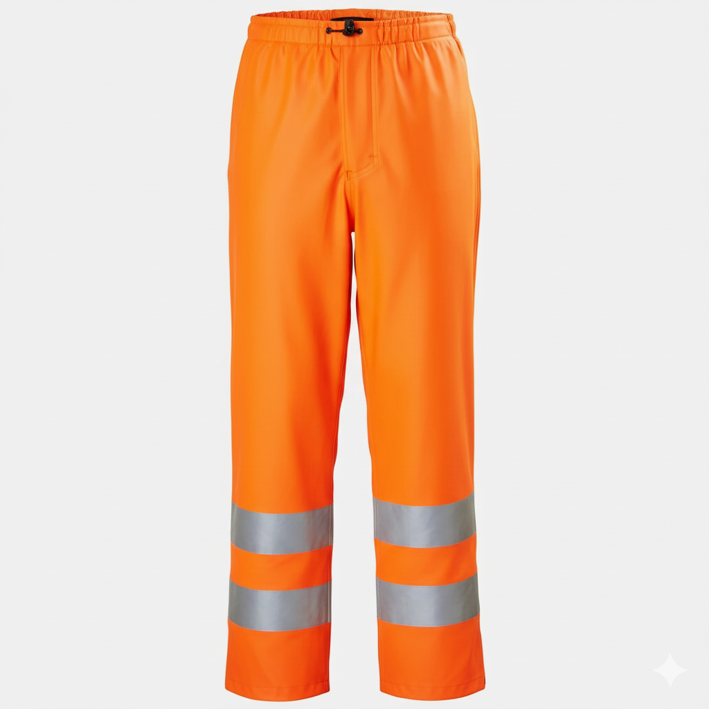 Orange Reflective High Visibility Rain Pants | Mole Uniform