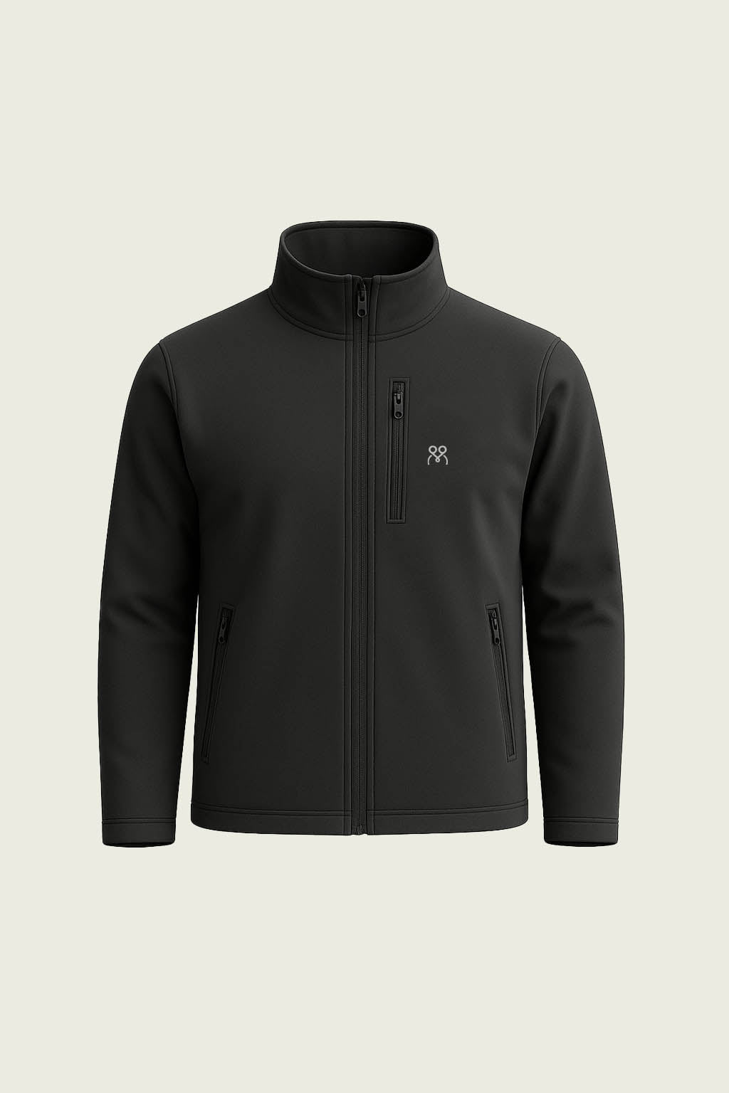 Toptan gri softshell mont - Su ve ruzgar gecirmez profesyonel dis giyim is kiyafeti imalati.