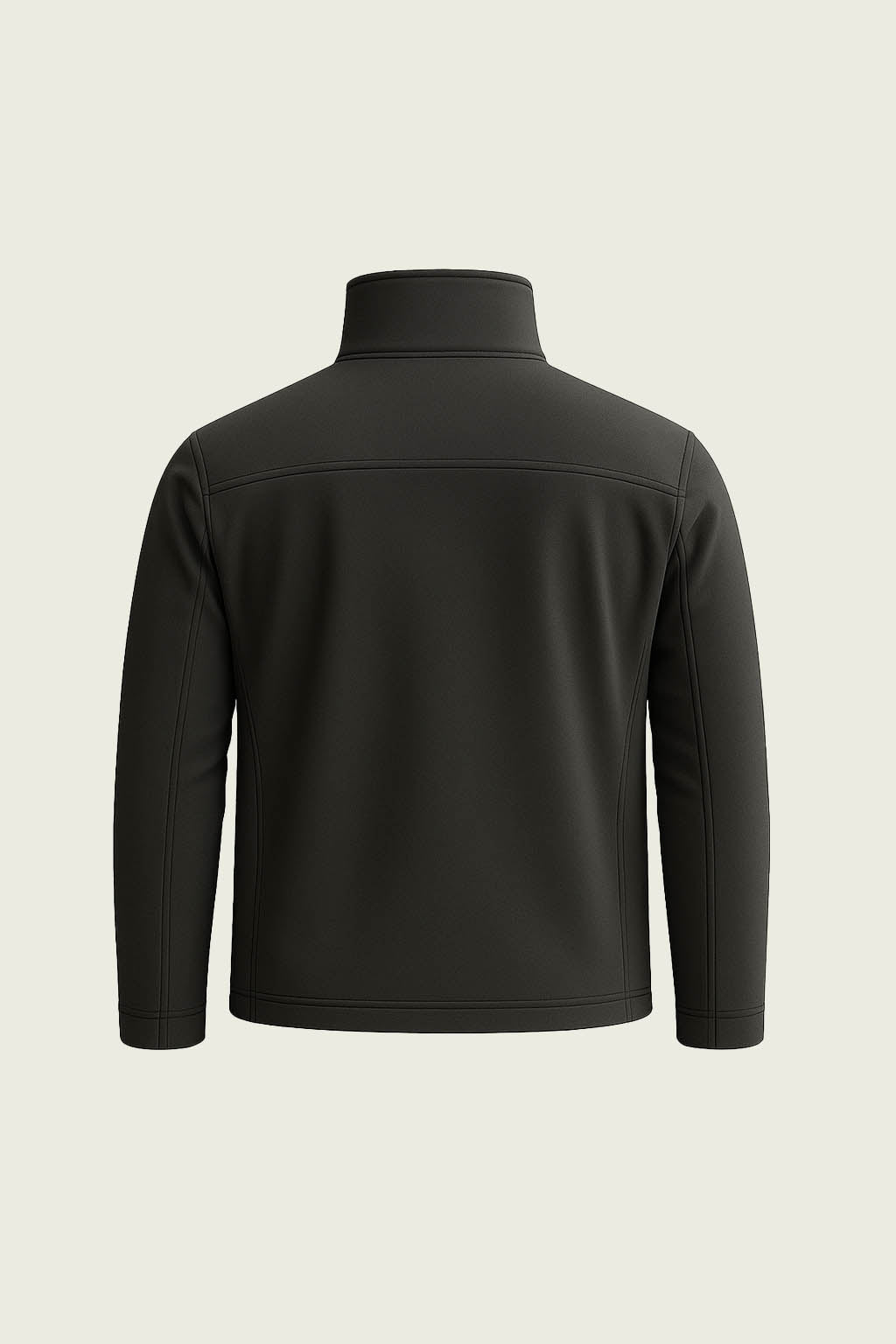 Gri is montu su itici kumas yapisi ve kaliteli fermuar detayi - Mole Uniform Bursa.