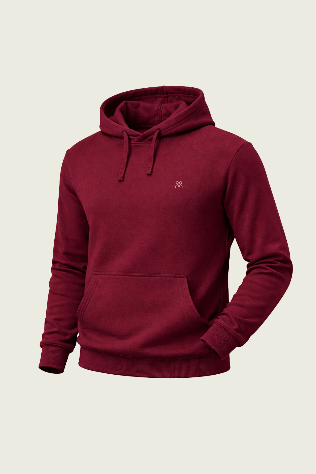 Toptan kırmızı kapüşonlu uzun kollu iş sweatshirt - Logolu kurumsal personel kıyafeti üretimi.