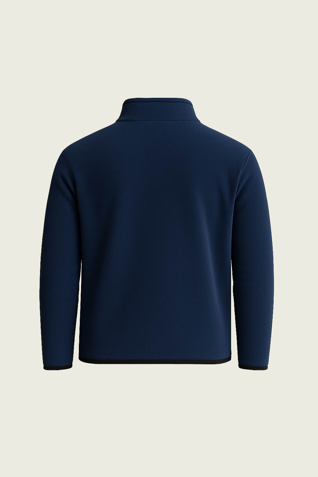 Lacivert polar is sweat kumas dokusu ve fermuar kalitesi detaylari - Mole Uniform Bursa.
