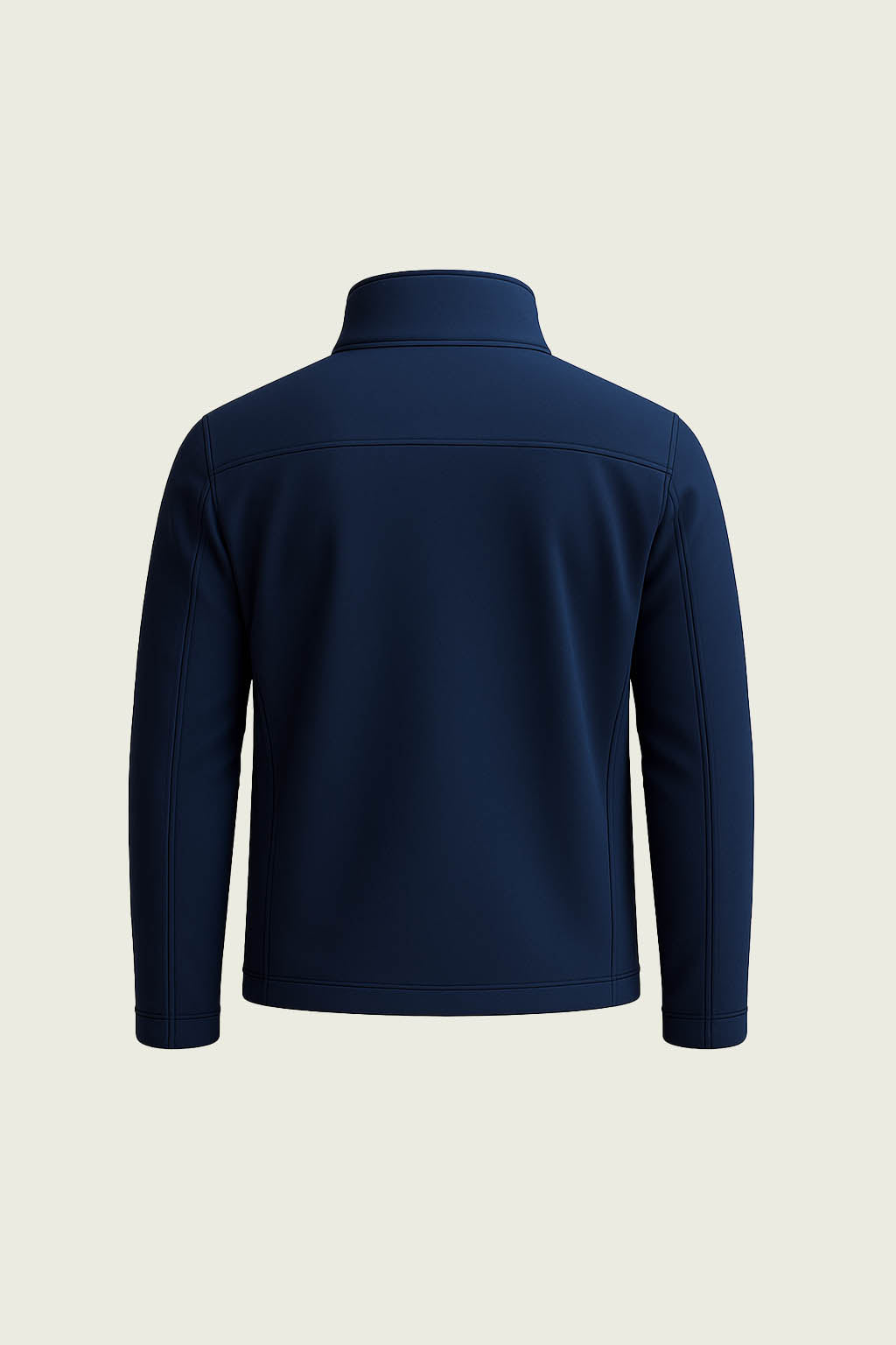 Lacivert is montu su itici kumas yapisi ve kaliteli fermuar detayi - Mole Uniform Bursa.