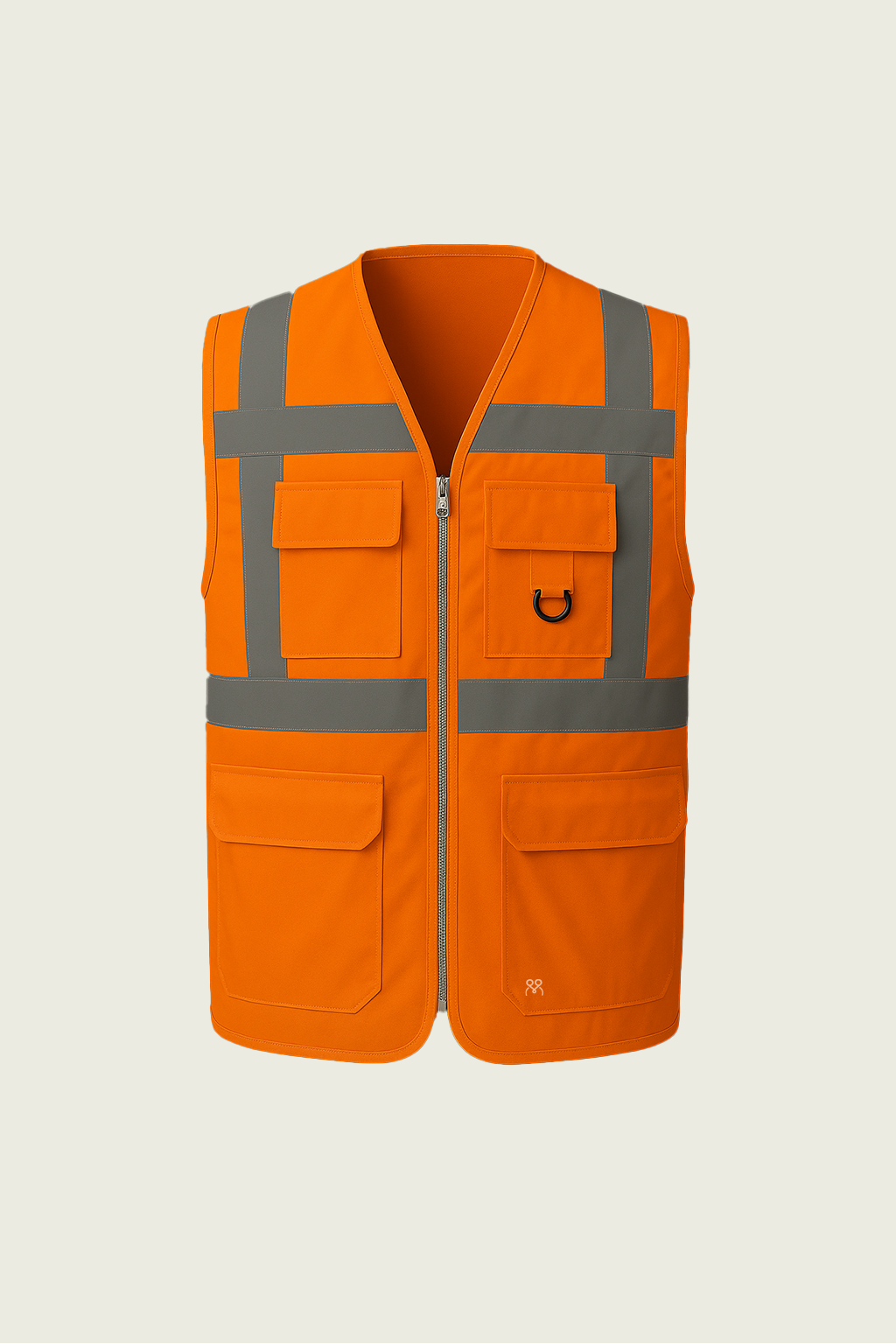 Orange Reflective High Visibility Vest | Mole Uniform
