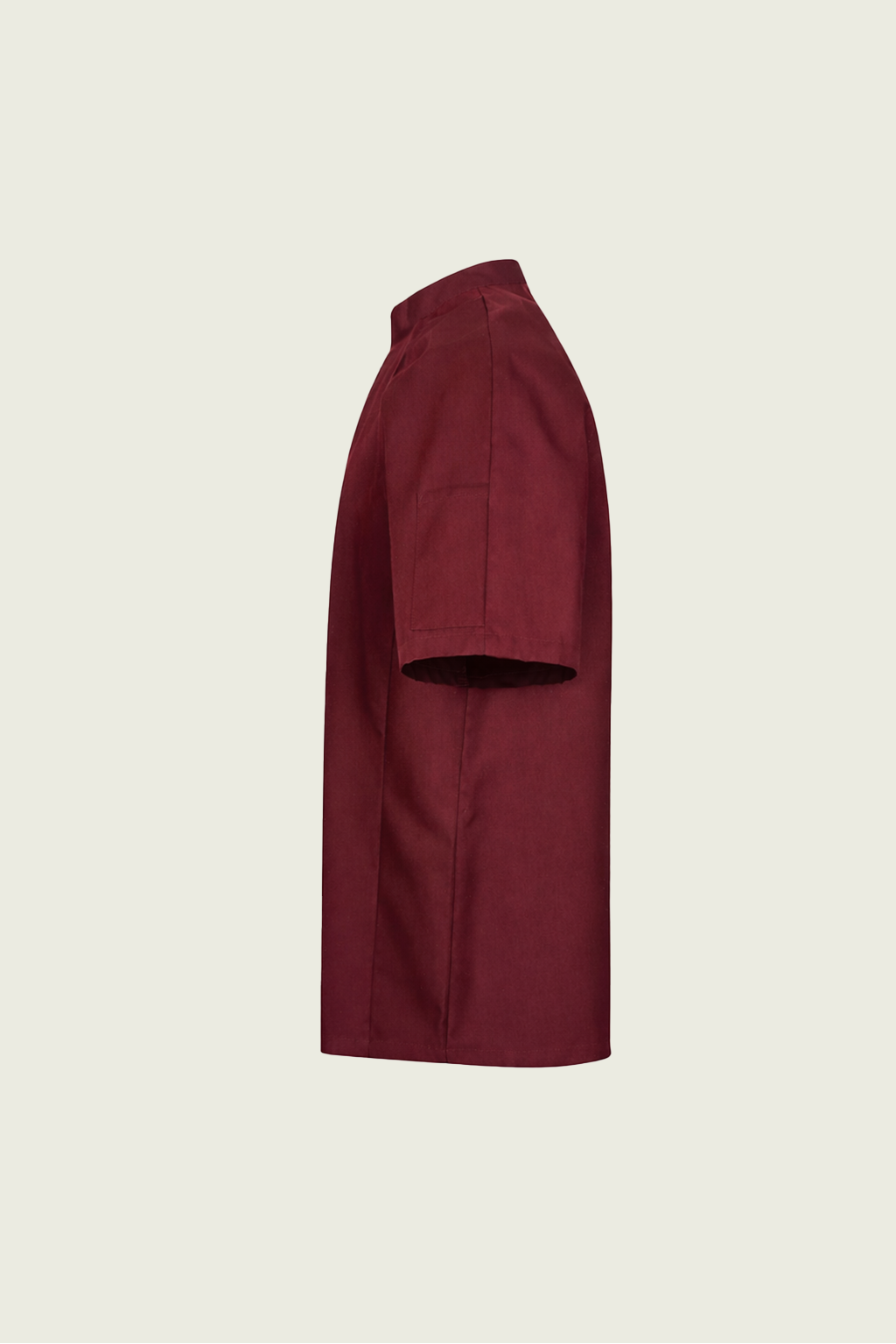 Burgundy Double Snap Button Chef Jacket | Mole Uniform