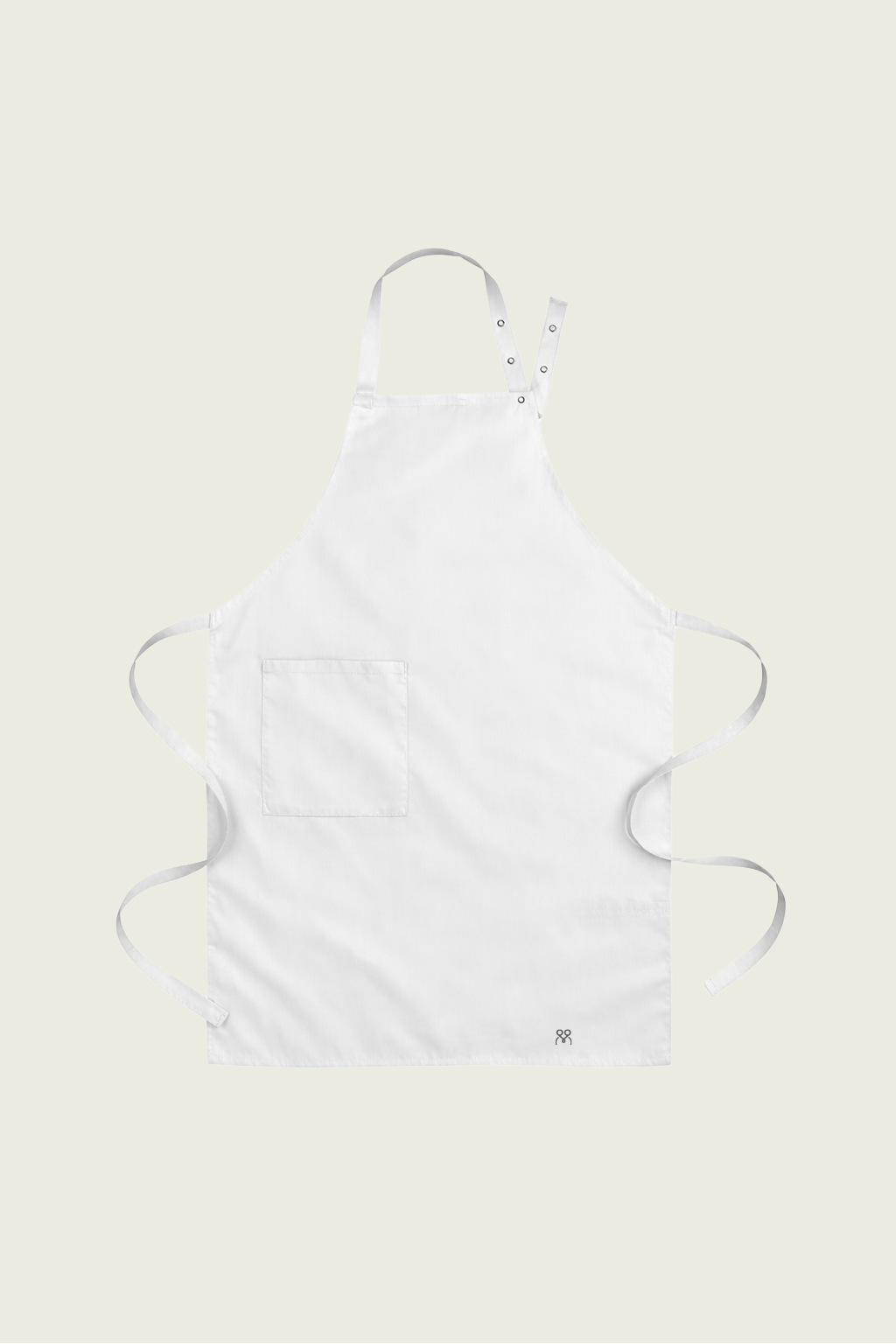 Beyaz Tam Boy Apron | Mole Uniform