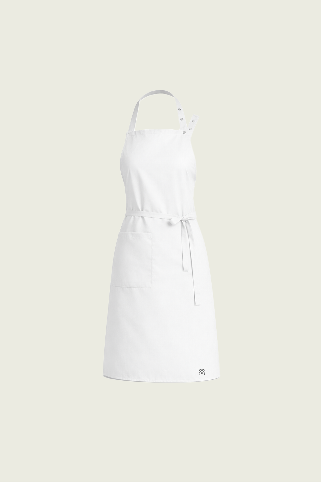 Beyaz Tam Boy Apron | Mole Uniform