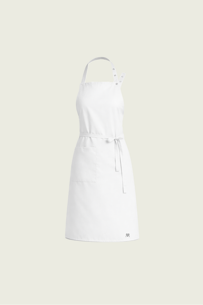 Beyaz Tam Boy Apron | Mole Uniform