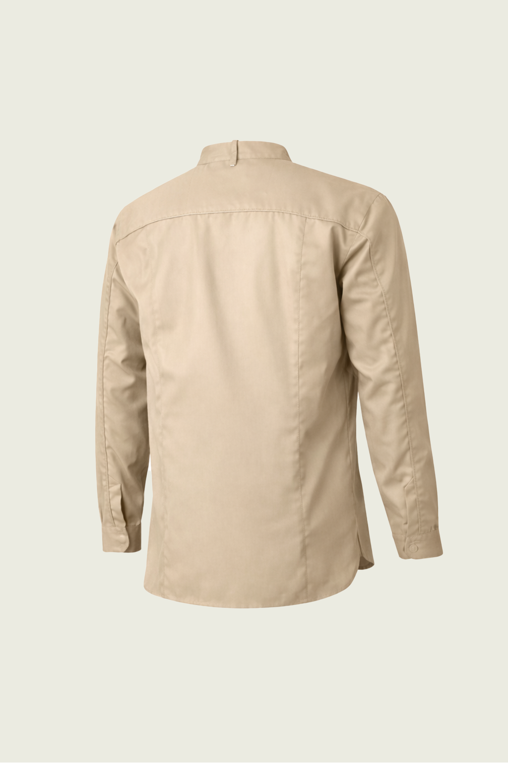 Bej Tek Sıra Çıtçıtlı Şef Ceketi | Mole Uniform