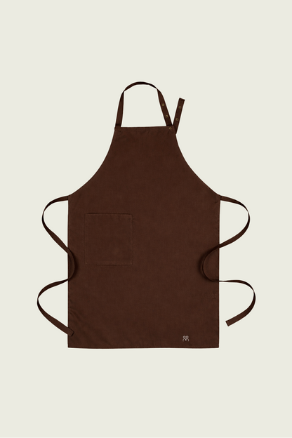 Kahverengi Tam Boy Apron | Mole Uniform