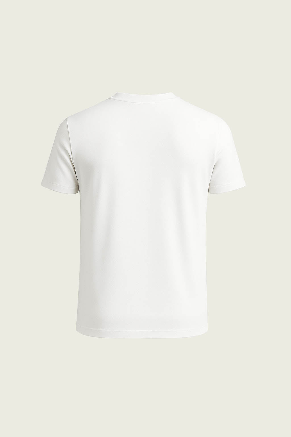 White Short-Sleeved Work T-Shirt - Crew Neck | Mole Uniform