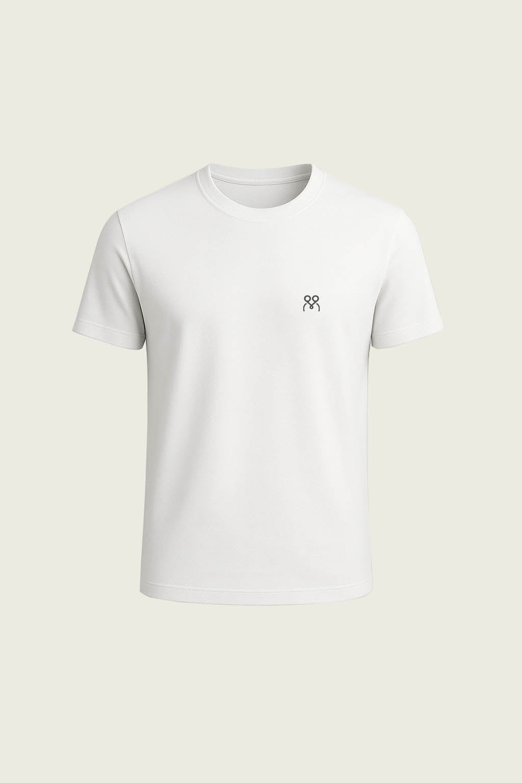 White Short-Sleeved Work T-Shirt - Crew Neck | Mole Uniform