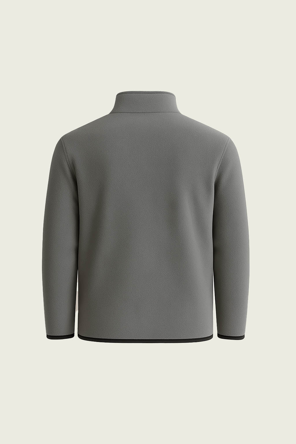 Dark Grey Fleece Cardigan Workwear - with Zipper Pockets | Mole Uniform