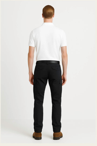 Beyaz Kısa Kollu İş T-Shirt - Polo Yaka | Mole Uniform