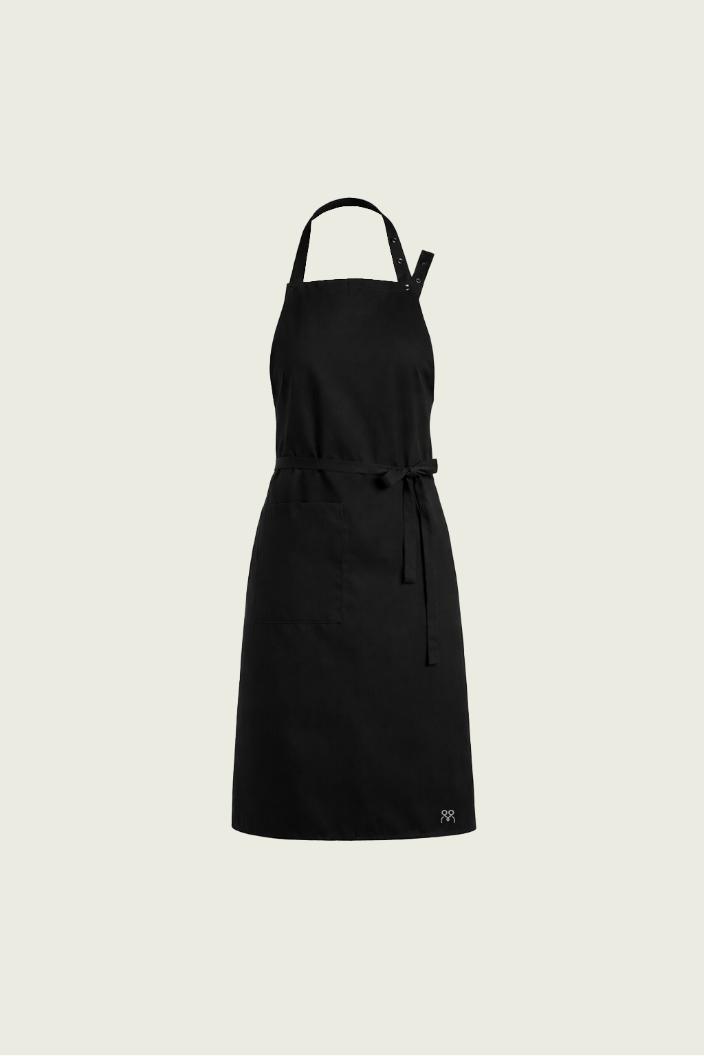 Siyah Tam Boy Apron | Mole Uniform