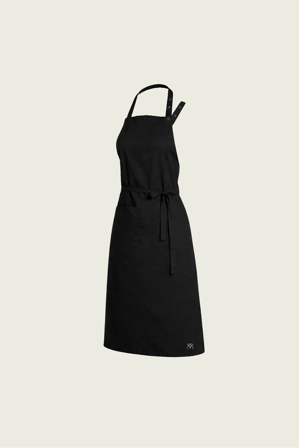 Siyah Tam Boy Apron | Mole Uniform