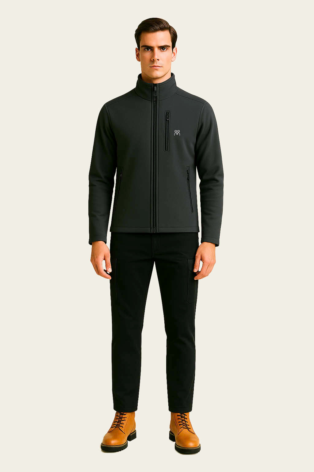 Grey Softshell Jacket - Workwear | Mole Uniform