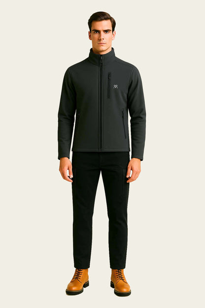 Grey Softshell Jacket - Workwear | Mole Uniform