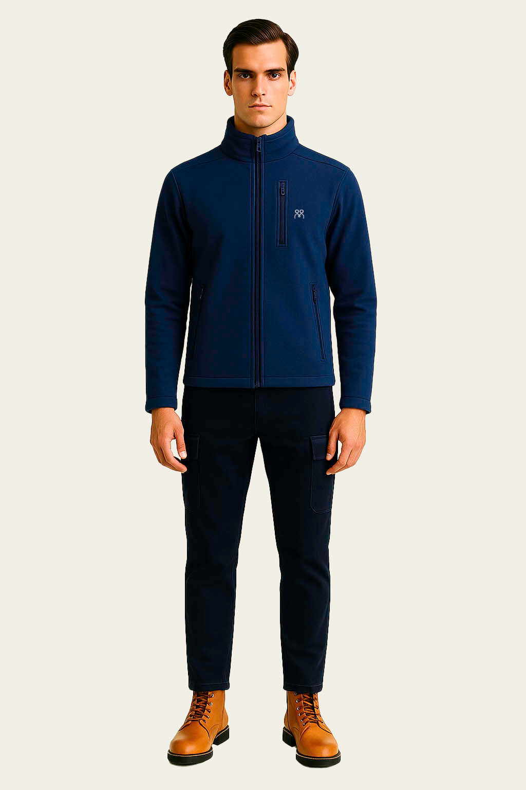 Navy Softshell Jacket - Workwear | Mole Uniform